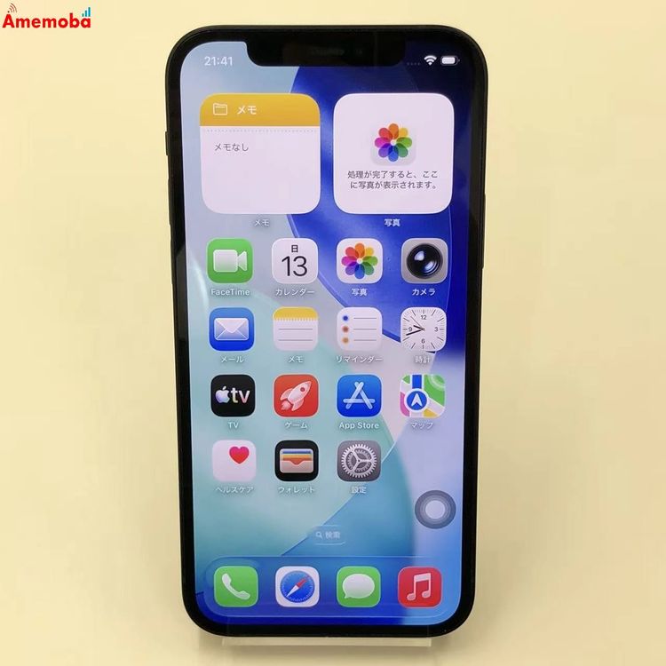 ��®ȯ��iPhone12 128GB �֥�å� MGHU3J/A Apple��SIM�ե꡼