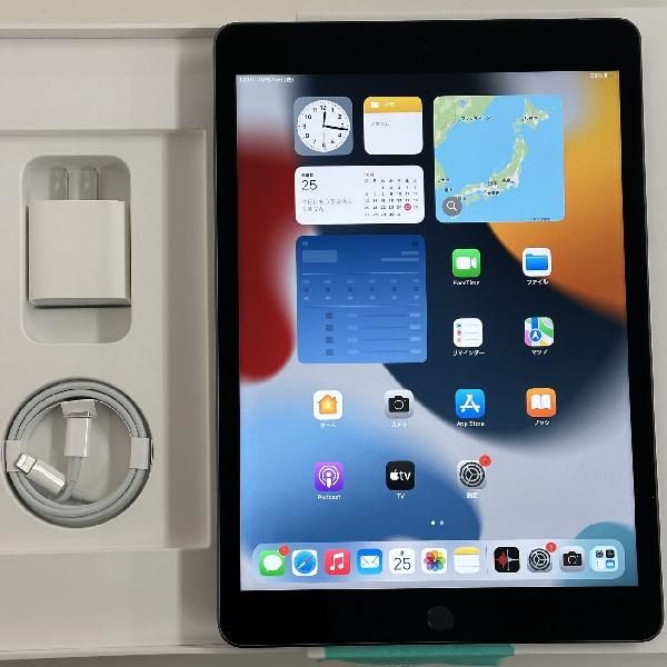 ムスビー｜爆速発送 iPad 第9世代 64GB au版SIMフリー バッテリー100 
