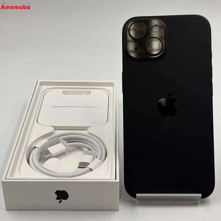 ��®ȯ��iPhone15 256GB �֥�å� MTMN3J/A ��ŷ��Х�����SIM�ե꡼ ����