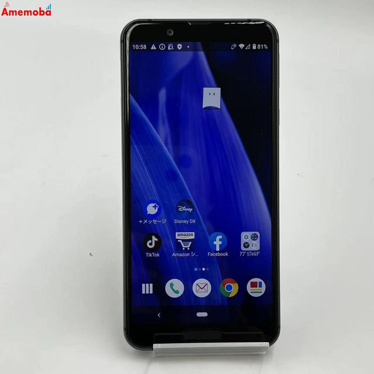 AQUOS sense3 64GB �֥�å� SH-02M docomo��SIM�ե꡼ ������