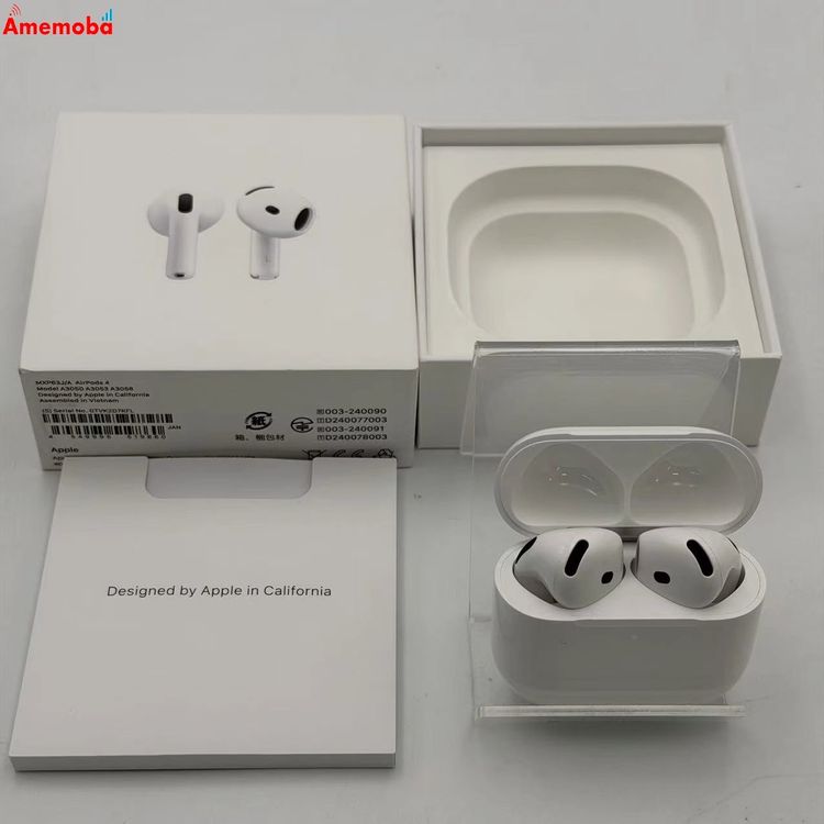 ��®ȯ��AirPods ��4���� - �ۥ磻�� MXP63J/A
