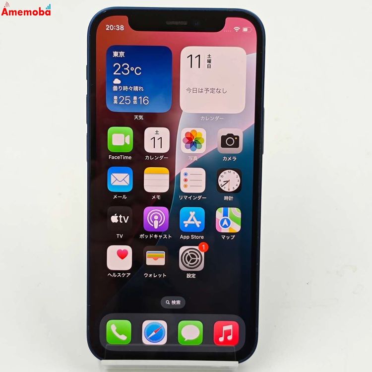 ®ȯiPhone12 mini 128GB ֥롼 MGDP3J/A AUSIMե꡼ 