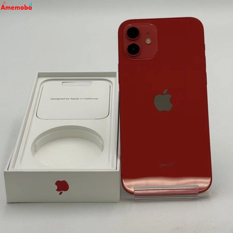 iPhone12 128GB Product Red MGHW3J/A AU��SIM�ե꡼ ����