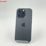 iPhone15 Pro 256GB ブラックチタニウム NTUC3J/A AU版SIMフリー