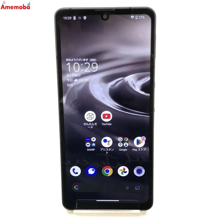 AQUOS sense6s 4GB/64GB �֥�å� SHG07 AU��SIM�ե꡼ ��������