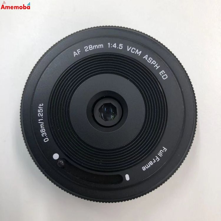 AF 28mm F4.5 AIR �ե��ե����X�� �򴹥�� �֥�å� VILTROX28mmF4