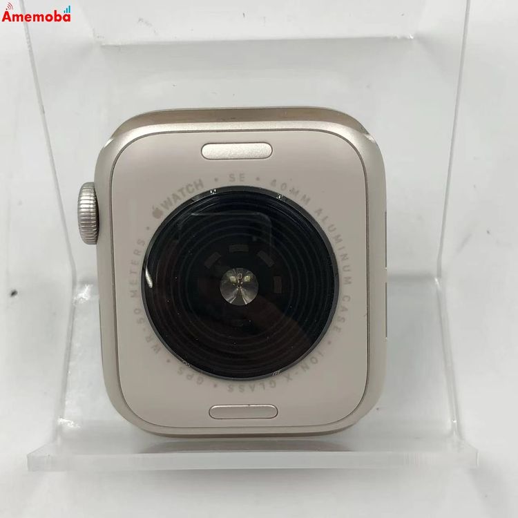 Apple Watch SE ��2���� 40mm GPS��ǥ� 32GB �������饤�� MNJP3J