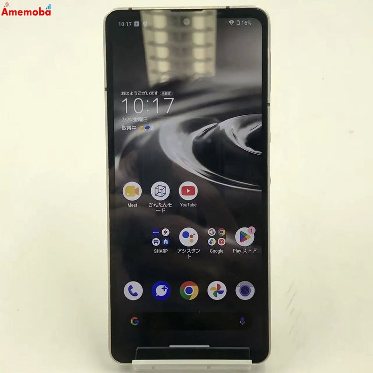 ��®ȯ��AQUOS sense6s 4GB/64GB �֥�å� SHG07 AU��SIM�ե꡼