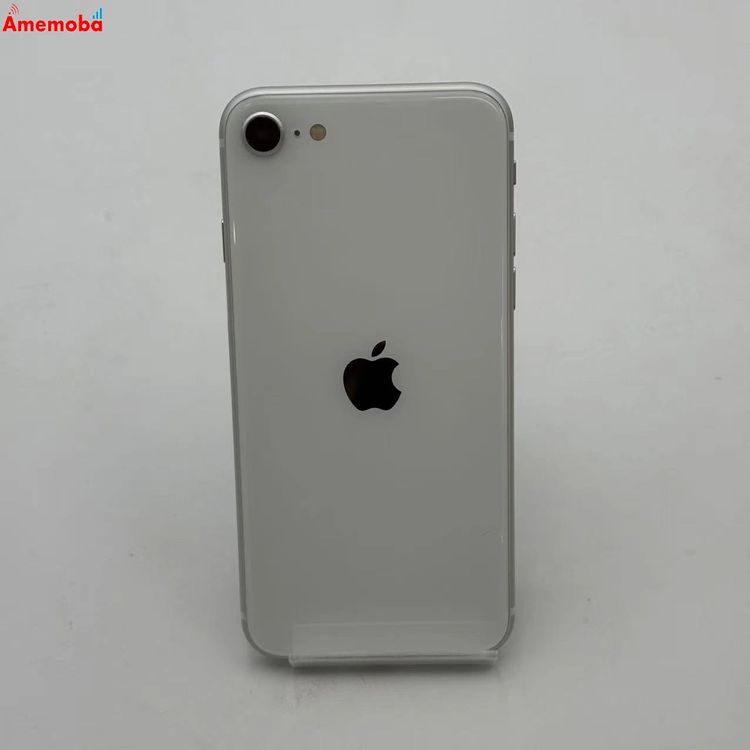 ��®ȯ��iPhoneSE ��2���� 64GB �ۥ磻�� MHGQ3J/A AU��SIM�ե꡼