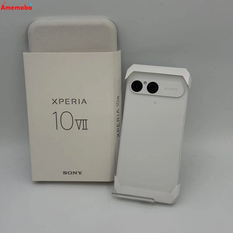 Xperia 10 VII 128GB �ۥ磻�� SO-52F docomo��SIM�ե꡼ ����̤��