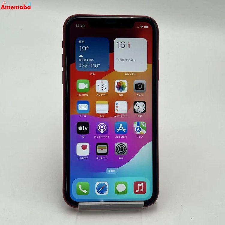 iPhoneXR 128GB Product Red NT0N2J/A docomo��SIM�ե꡼