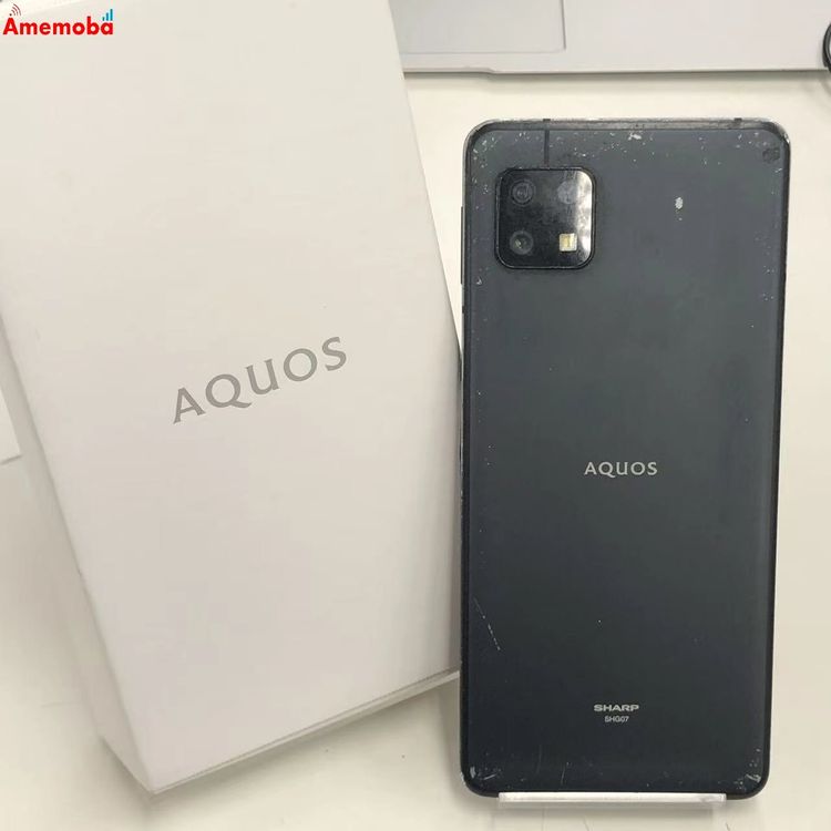 AQUOS sense6s 4GB/64GB �֥�å� SHG07 AU��SIM�ե꡼ �������