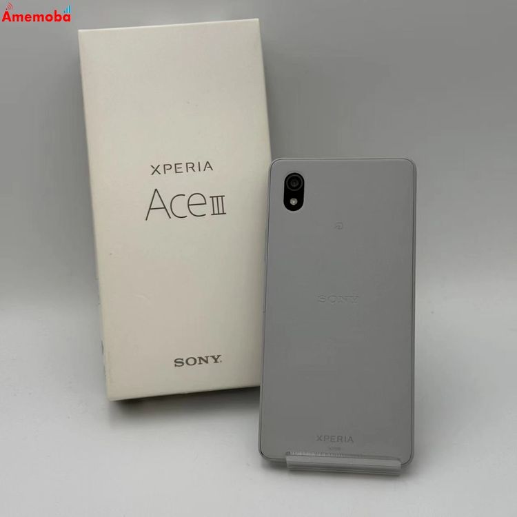 ®ȯXperia Ace III 64GB 졼 SOG08 AUSIMե꡼