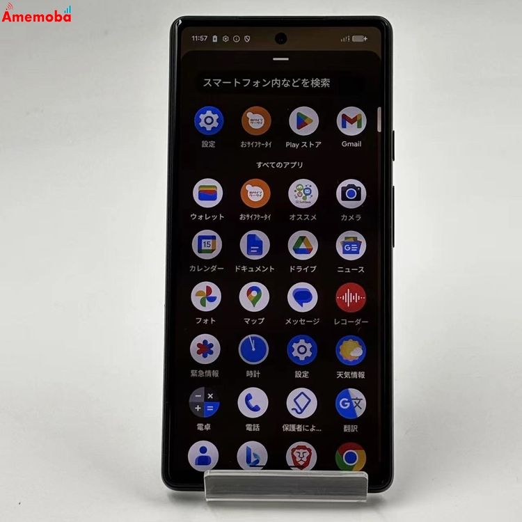 Google Pixel6a 128GB Charcoal - SoftBank��SIM�ե꡼ ����