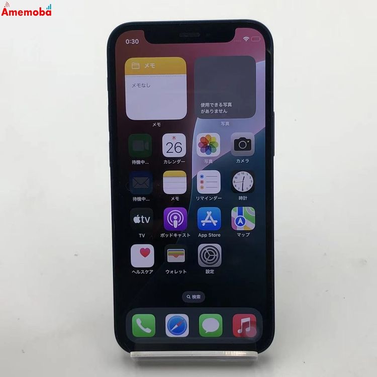 ��®ȯ��iPhone12 mini 64GB �֥롼 MGAP3J/A AU��SIM�ե꡼ ��������
