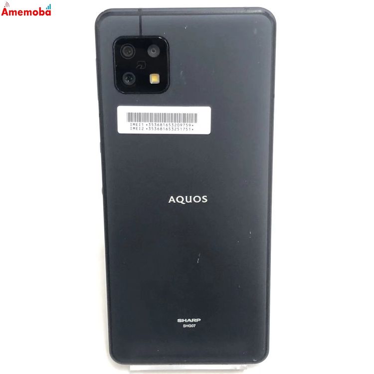 ��®ȯ��AQUOS sense6s 4GB/64GB �֥�å� SHG07 AU��SIM�ե꡼