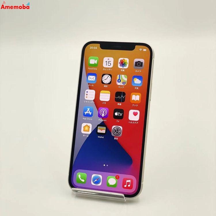 ®ȯiPhone12 64GB ۥ磻 MGHP3J/A docomoSIMե꡼ 