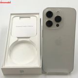 iPhone15 Pro 256GB ホワイトチタニウム MTUD3J/A SIMフリー 美品