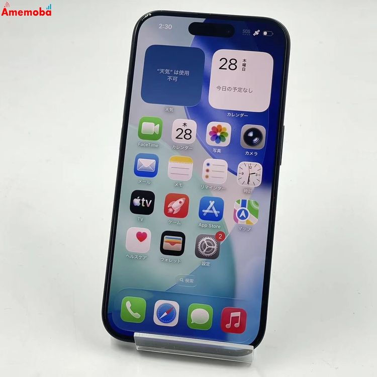 iPhone15 Pro 128GB �֥롼�����˥��� MTUA3J/A docomo��SIM�ե꡼