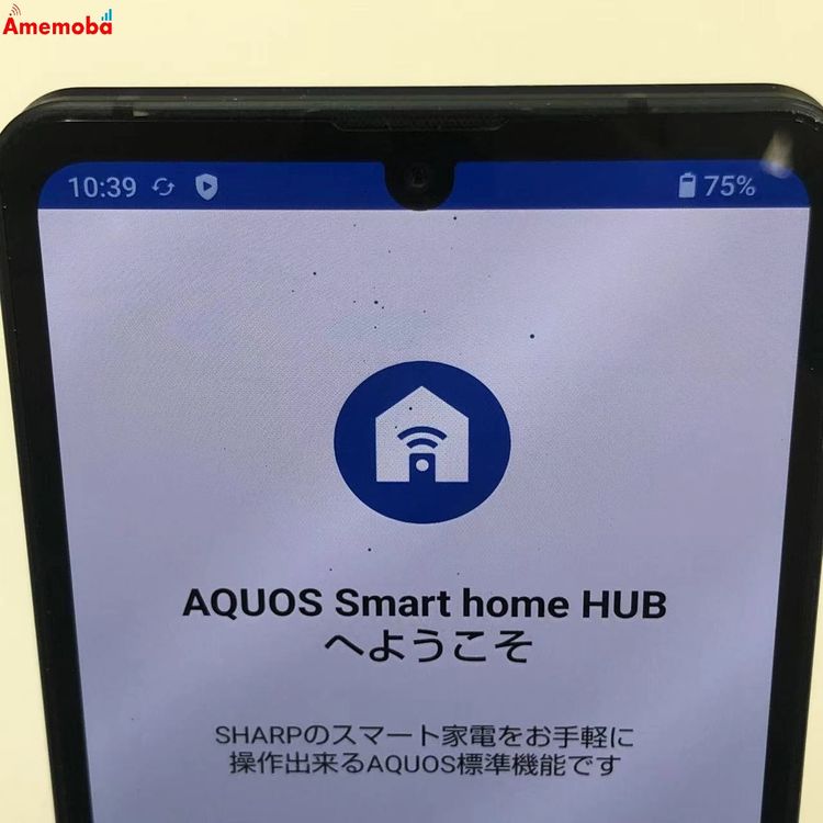 AQUOS sense6s 4GB/64GB �֥�å� SHG07 AU��SIM�ե꡼ �������