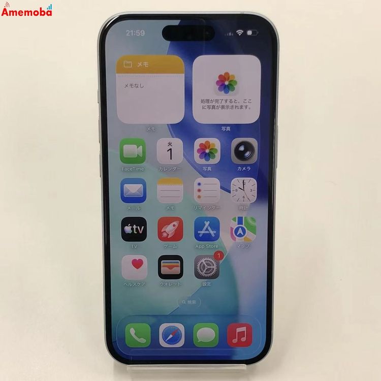 ��®ȯ��iPhone15 256GB �֥롼 MTMR3J/A Apple��SIM�ե꡼ ������