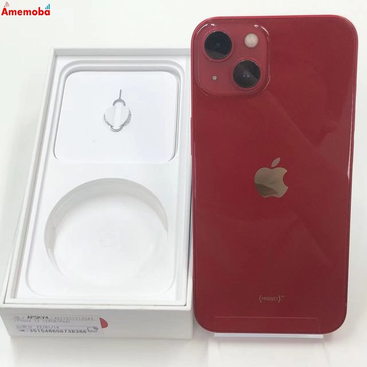 iPhone13 128GB Product Red MLNF3J/A SoftBank��SIM�ե�