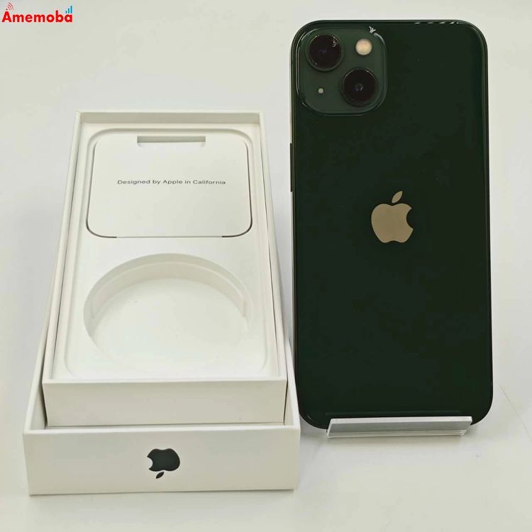 ®ȯiPhone13 128GB ꡼ MNGG3J/A AUSIMե꡼ 
