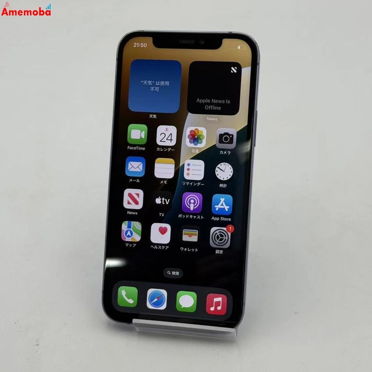��®ȯ��iPhone12 128GB �ѡ��ץ� MJNJ3J/A AU��SIM�ե꡼ �������