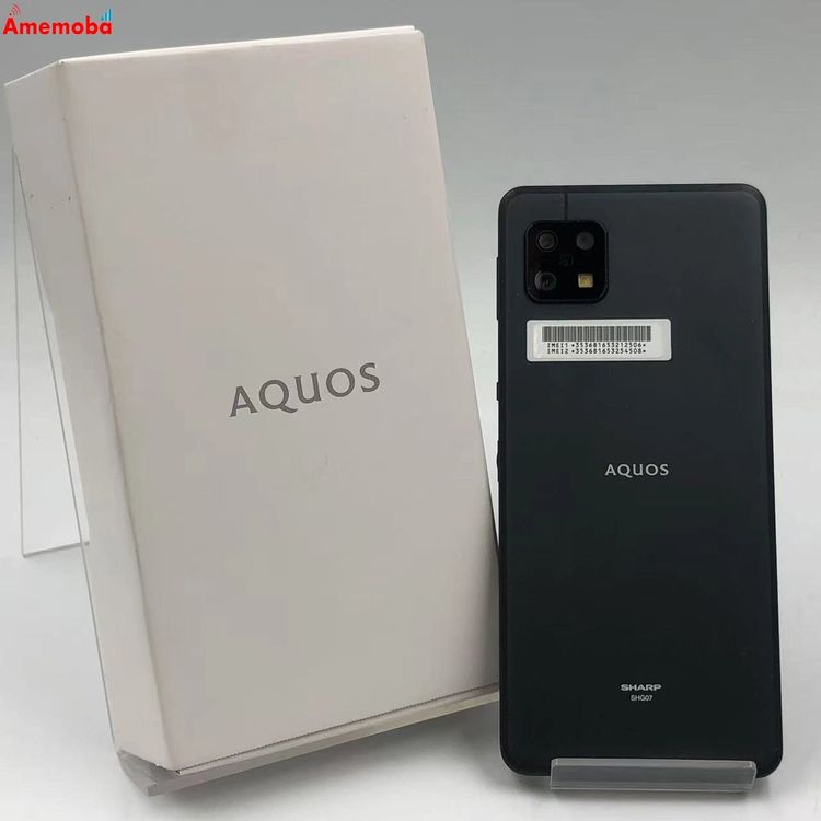 ��®ȯ��AQUOS sense6s 4GB/64GB �֥�å� SHG07 AU��SIM�ե꡼