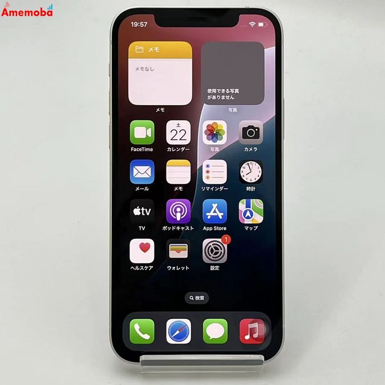 ®ȯiPhone12 64GB ۥ磻 NGHP3J/A AUSIMե꡼ 