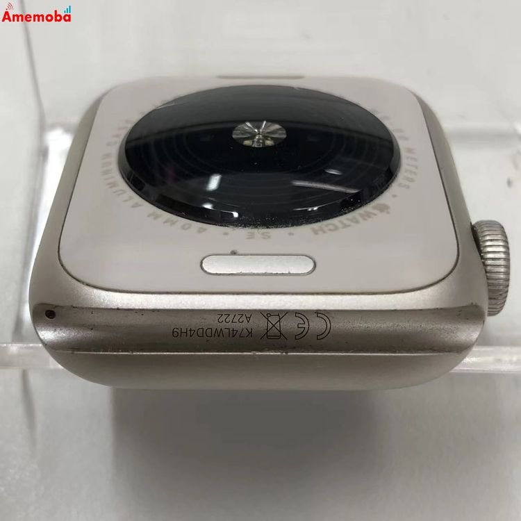 Apple Watch SE ��2���� 40mm GPS��ǥ� 32GB �������饤�� MR9U3J