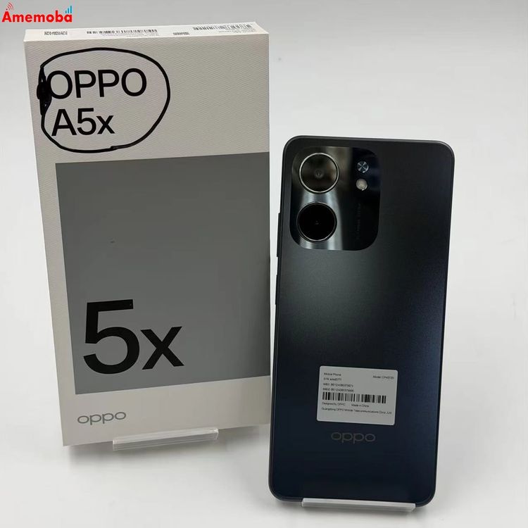 ��®ȯ��OPPO A5x 128GB �֥롼 CPH2725  ���ȥ���SIM�ե꡼  ����Ʊ��