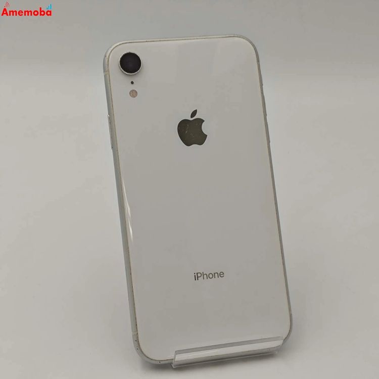 ��®ȯ��iPhoneXR 64GB �ۥ磻�� MT032J/A docomo��SIM�ե꡼