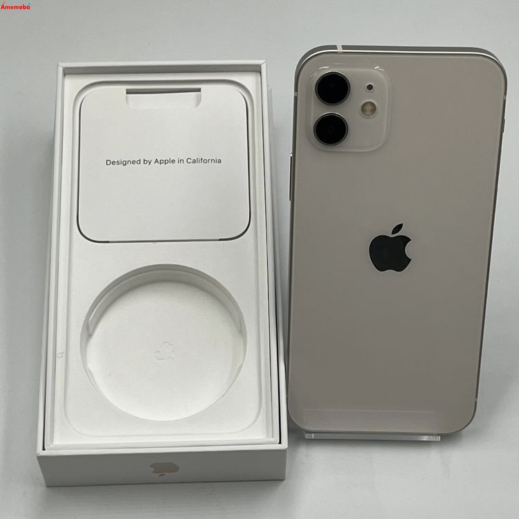 ®ȯiPhone12 64GB ۥ磻 MGHP3J/A AUSIMե꡼ 