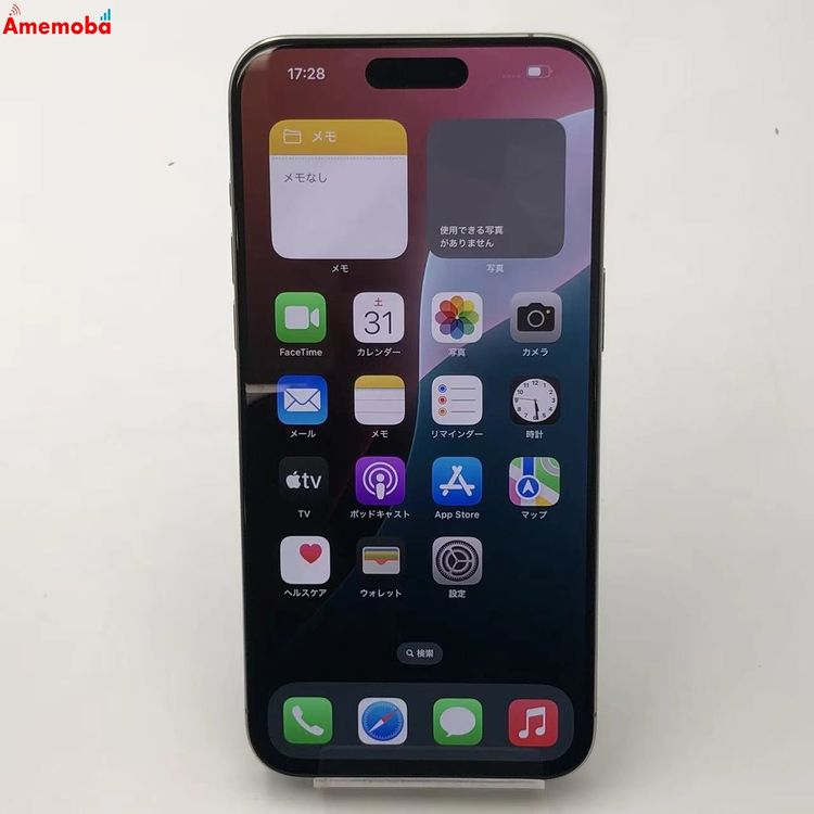 iPhone15 Pro Max 1TB �ʥ���������˥��� MU713J/A AU��SIM�ե꡼