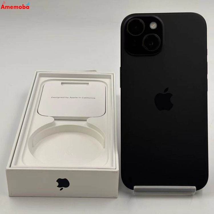 ��®ȯ��iPhone15 256GB �֥�å� MTMN3J/A AU��SIM�ե꡼ ����