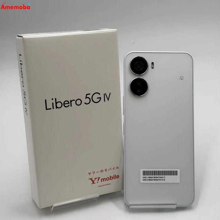 Libero 5G IV 128GB �ۥ磻�� A302ZT Y!mobile��SIM�ե꡼ ̤����