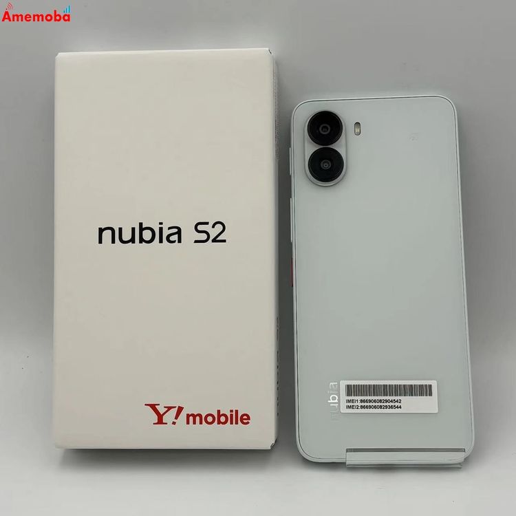 Nubia S2 6GB/128GB �ۥ磻�� A504ZT Y!mobile��SIM�ե꡼ ̤����