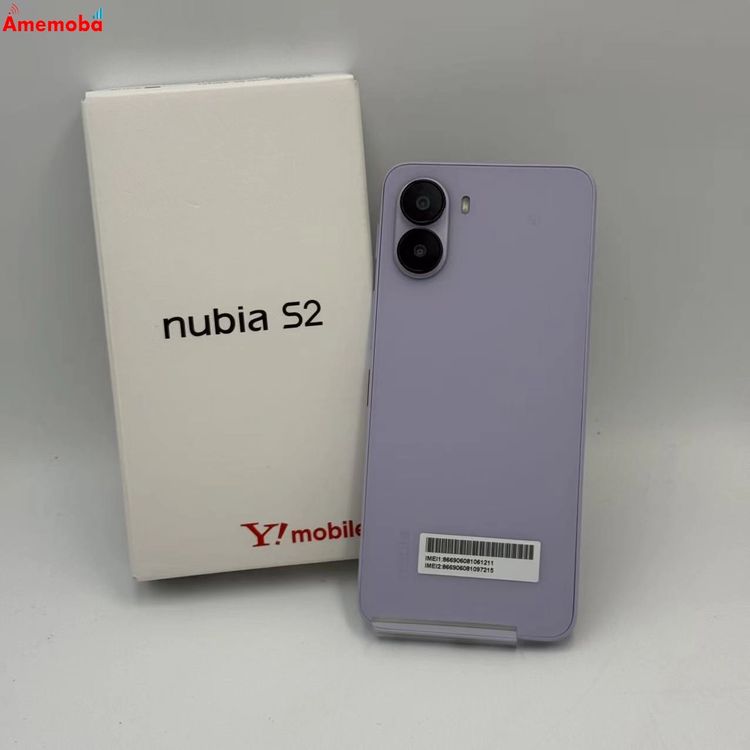 nubia S2 128GB ��٥���� A504ZT Y!mobile��SIM�ե꡼ ����̤����