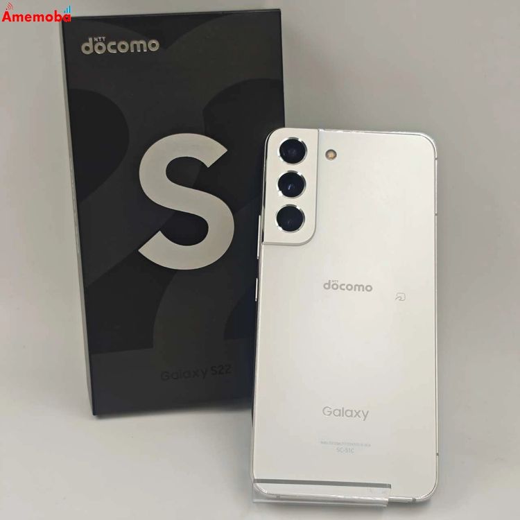 Galaxy S22 256GB �ե���ȥ�ۥ磻�� SC-51C docomo��SIM�ե꡼ ����