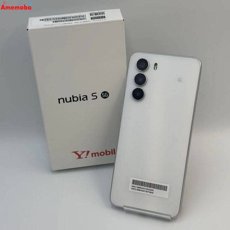 nubia S 5G 128GB ۥ磻 A403ZT Y!mobileSIMե꡼ Ʊ