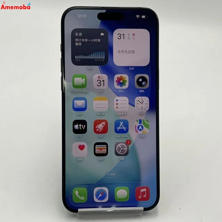 iPhone15 Pro Max 256GB �֥롼�����˥��� MU6T3J/A SIM�ե꡼
