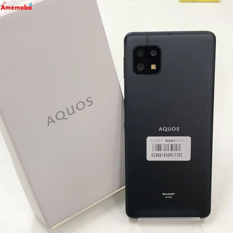 ��®ȯ��AQUOS sense6s 4GB/64GB �֥�å� SHG07 AU��SIM�ե꡼ ����