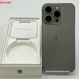 iPhone15 Pro 128GB ナチュラルチタニウム MTU93J/A docomo版SIMフ