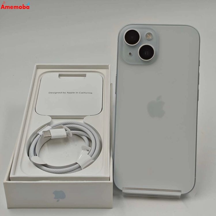 ��®ȯ��iPhone15 128GB �֥롼 MTML3J/A AU��SIM�ե꡼