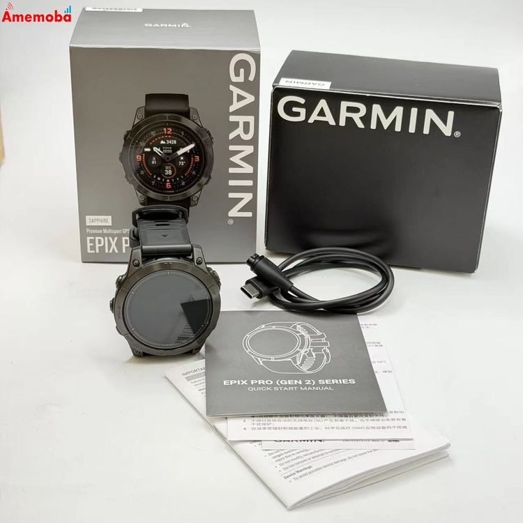 Garmin epix Pro (Gen 2) 47mm - �֥�å� 010-02803-52 ��