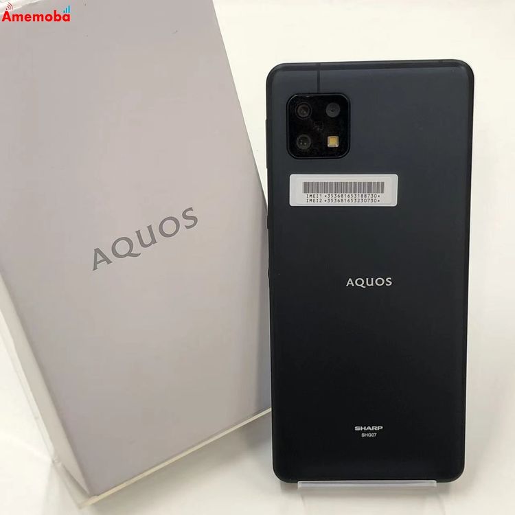 AQUOS sense6s 4GB/64GB �֥�å� SHG07 AU��SIM�ե꡼ ��������