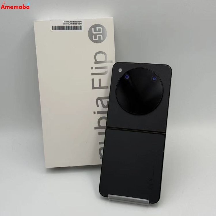 ��®ȯ��Nubia Flip 5G 8GB/256GB �֥�å� NX724J  SIM�ե꡼
