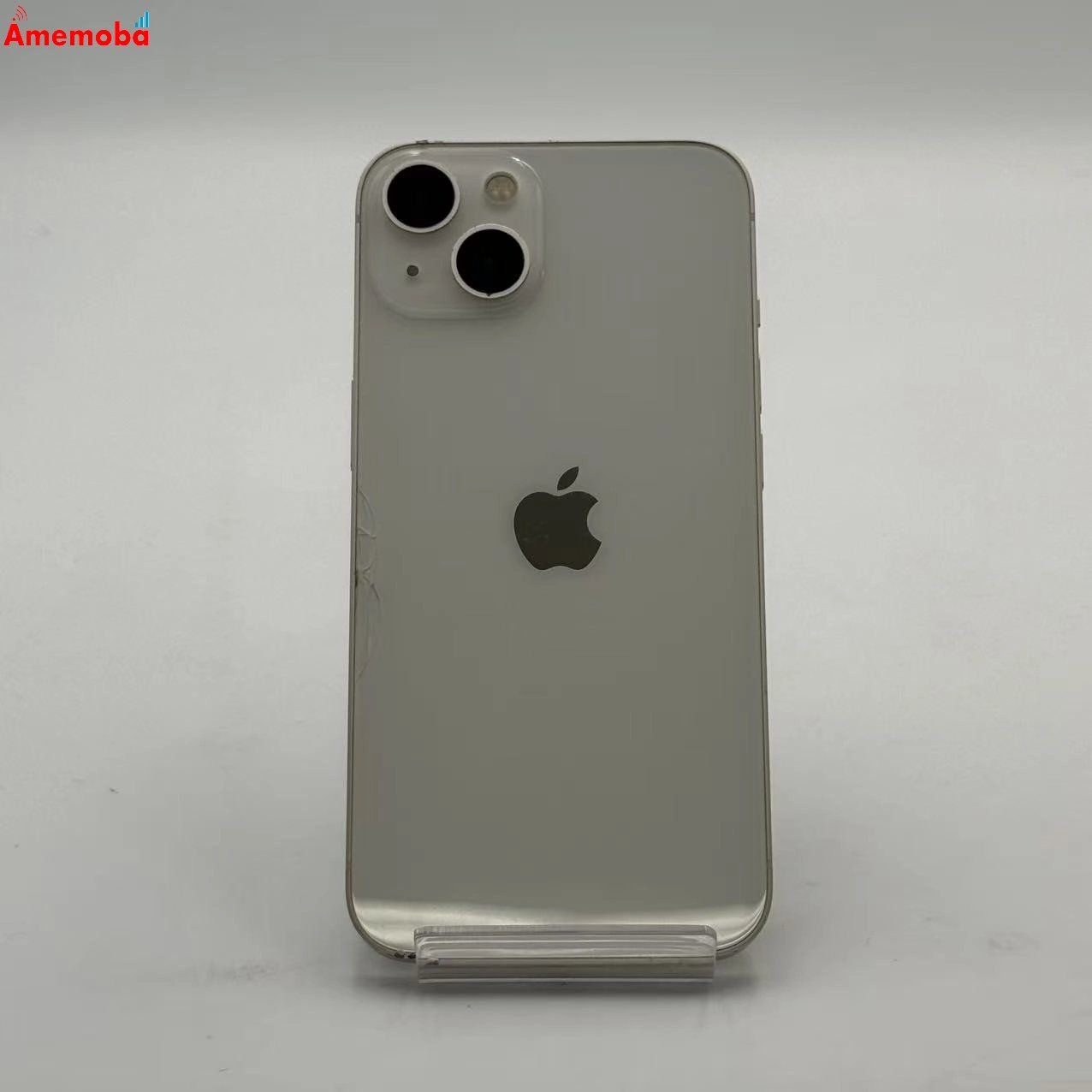 【部品取り】iPhone13 スターライト 128GB SIMフリー ジャンク ムスビー｜爆速発送iPhone13 128GB スターライト MLND3J/A AU版SIM