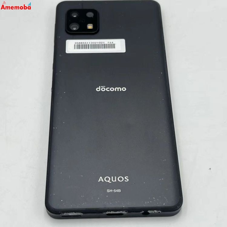 AQUOS sense6 4GB/64GB �֥�å� SH-54B docomo��SIM�ե꡼ ����